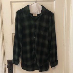 American Eagle boyfriend for flannel shirt